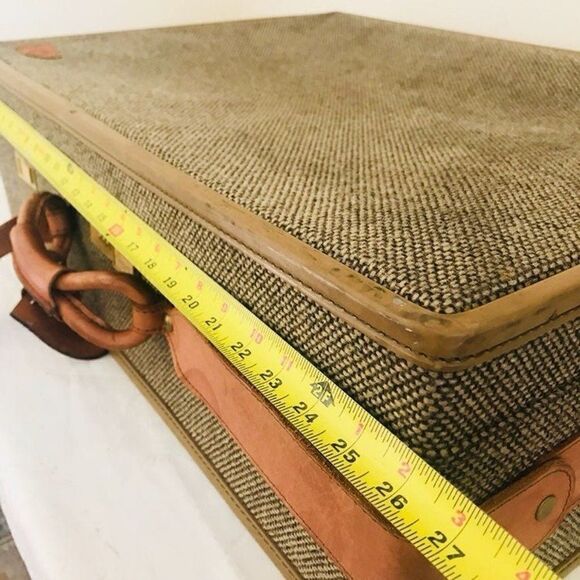 Hartmann Vintage Tweed Suitcase Toile Lining - Picture 4 of 6
